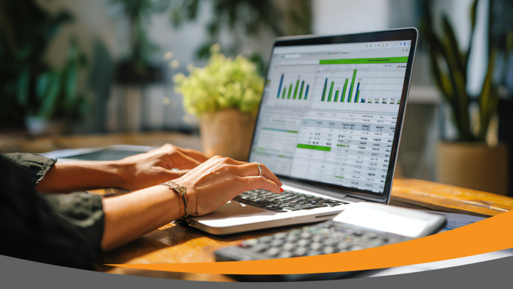 Working on financial statements